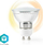 Llampë LED smart Nedis WIFILW12CRGU10, GU10, Wi‑Fi, e bardhë