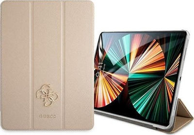 Mbulesë tablet Guess GUIC11PUSASGO, për iPad 11" 2021, tip “book”, ngjyrë ari