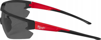 Syze mbrojtëse Milwaukee 4932471882, lente të tymosura, polikarbonat, të kuqe