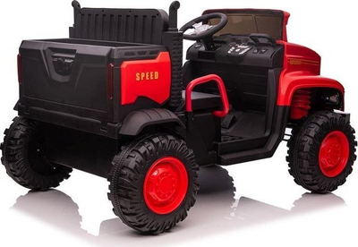 Makina elektrike fëmijësh LeanToys Truck JC222, 12V, 4x4, e kuqe