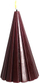 Qiri dekorativ Krishtlindjesh Sirius Laura, 2 cm, LED, burgundy