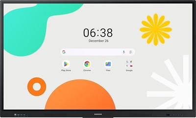 Интерактивна табла Samsung WA75F, 75\", 4K UHD, црна