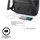 Shpinore anti-vjedhje XD Design Bobby Soft, 15.6", 16L, e zezë