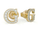 Vathë për femra GUESS Studs Party JUBE02170JWYGT/U, të artë
