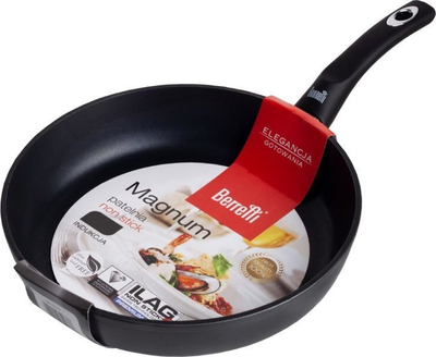 Tigan Berretti Magnum, 20 cm, jo-ngjitës ILAG, për induksion, i zi