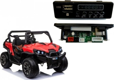 Panel muzikor Lean Sport WXE8988 për makina lodër me bateri, shumëmodelëshe, i zi