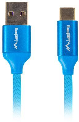 Kabëll LANBERG USB-C(M) A(M) 2.0 0.5M