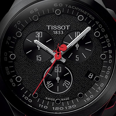 Orë për meshkuj Tissot T-Race La Vuelta 2023 Special Edition T135.417.37.051.04, e kuqe/zezë