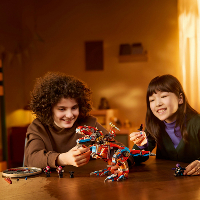 Lodër LEGO DREAMZzz Cooper C-Rex, dinosauri robot, 71484, 917 copa, 9+ vjeç, me ngjyra