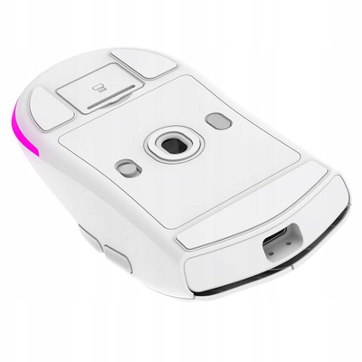 Maus gaming Rampage Prote M5, wireless dhe me kabëll, 24000 DPI, RGB, i zi