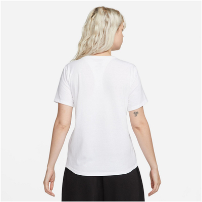 Блуза Nike Sportswear Club за жени, памук, беж