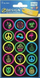 Ngjitëse AVERY Zweckform ZDesign KIDS Neon Buttons, set 15 copë, transparente, shumëngjyrëshe
