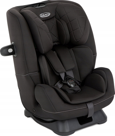 Sedilje makinë për fëmijë Graco SlimFit Mid Night, deri 36kg, e zezë