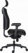 Karrige zyre Powerton Jana, ergonomike, e zezë