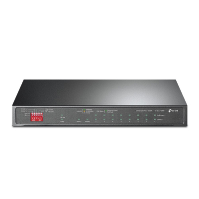 Switch rrjeti TP-Link TL-SG1210MP, 10 porta Gigabit, PoE+, metalik