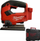 Sharrë orbitale Milwaukee 4933464726, elektrike, ergonomike, e kuqe