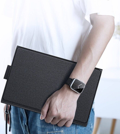Kapak tastierë Samsung Dux Ducis Touchpad, Bluetooth, për Galaxy Tab S6 Lite, i zi