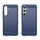 Maskë mbrojtëse Armor për Samsung Galaxy S24 FE, TPU, efekt karboni, blu