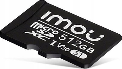 Kartë memorie MicroSD Imou ST2-512-S1, 512GB, e zezë