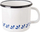 Filxhan emajl Orion MODRODRUK, 10 cm, bardh e blu