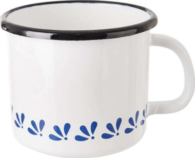Filxhan emajl Orion MODRODRUK, 10 cm, bardh e blu