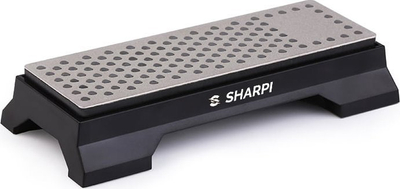 Mprehës diamanti Sharpi 360 600, me dy anë, me bazë kundër rrëshqitjes, gri e zezë