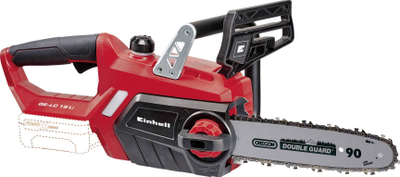 Sharrë zinxhir pa kabllo Einhell GE-LC 18 Li Solo, 18V, shinë 25 cm, e kuqe