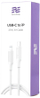Kabllo karikimi New Encore Energy MD-27CL1W, USB C në Lightning, 27W PD, 1m, e bardhë