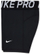Спортски кратки хеланки за девојчиња Nike Pro, Dri FIT, еластични, црни