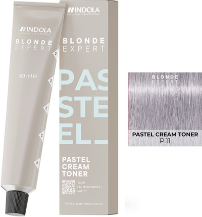 Toner flokësh Indola Blond Expert Pastel Cream P.11, 60 ml