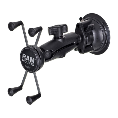 Mbajtës telefoni për veturë Ram X-Grip RAM-B-166-UN10U, universal, me vakum, i zi