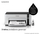 Printer inkjet Epson EcoTank M1100, mono, A4, USB, i bardhë