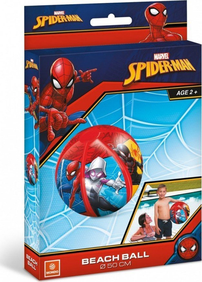 Top plazhi MONDO Spider-Man, 50 cm, fryrës, shumëngjyrësh