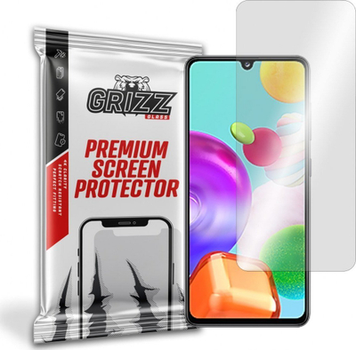 Xham mbrojtës GrizzGlass Hybrid Glass për Samsung Galaxy A41, material hibrid, transparencë e lartë