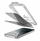 Xham mbrojtës ekrani Hofi Tech-Protect Quick Set Spy+ për iPhone 16 Pro, ruajtje privatësie, 2 copë në pako, transparent
