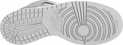Atlete Nike Dunk High BG W DB2179 009, lëkurë natyrale, përditshme, të bardha