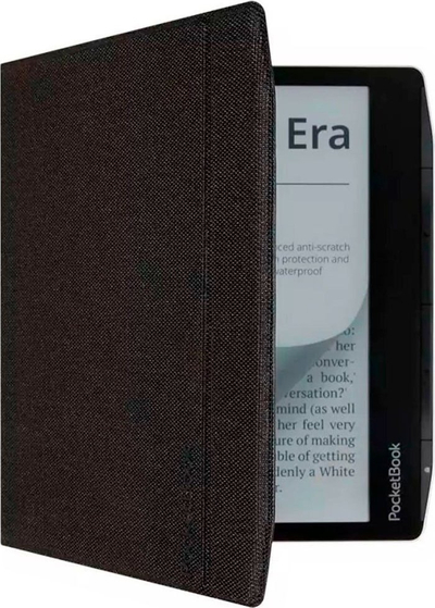 Mbulesë mbrojtse PocketBook Charge Case Era, Canvas, me karikim, e zezë