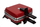 Toster Dezal Waffel 301.5 PROFI, i kuq