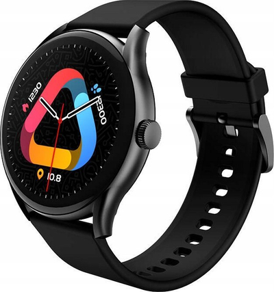 Паметен часовник QCY Watch GT, 1.43\", AMOLED, црна
