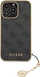 Mbrojtëse telefoni Guess GUHCP14XGF4GGR për iPhone 14 Pro Max, koleksioni 4G Charms, gri