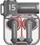 Kufje wireless Monster XKT15, TWS gaming, Bluetooth 5.3, gri e tejdukshme