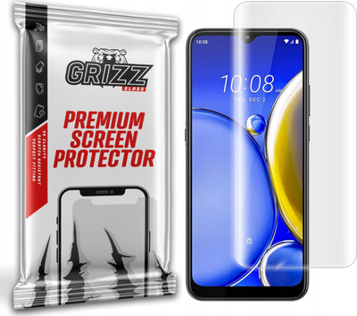 Folje mbrojtëse ekrani GrizzGlass Hydrofilm, për HTC Wildfire E2 Play, transparente