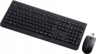 Set tastierë dhe maus Cherry DW 3000, pa tela, optik, i zi