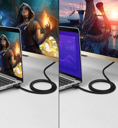 Kabllo HDMI UGREEN High Speed, 4K, me Ethernet, e zezë