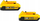 Set baterish DeWalt DCB183D2-XJ, 18V, 2Ah Li-Ion, i verdhë