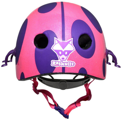 Kaskë për kalamaj Cpreme Googly Eyes Lady Bug, 48–52 cm, buburrec, e kuqe