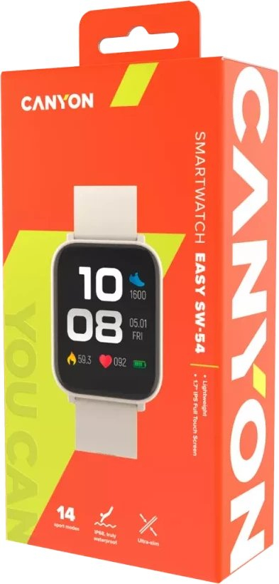 Smartwatch Canyon EASY SW-54, 1.7", IP68, i zi
