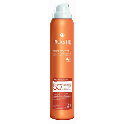Emulsion për rrezitje Rilastil Sun System SPF 50+ (PPT Transparent Spray) 50 ml