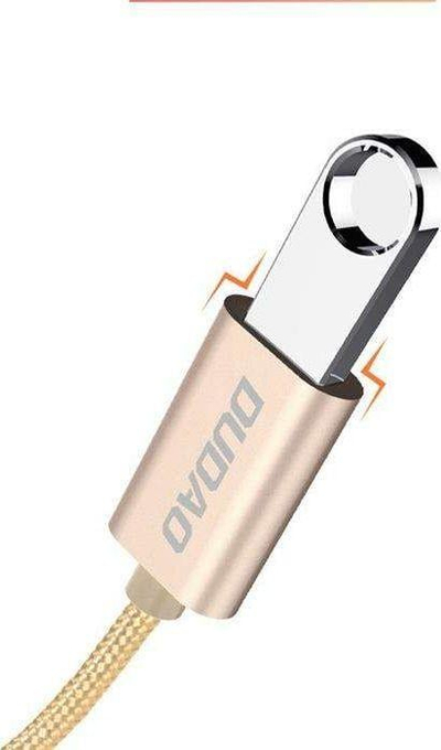 Përshtatës Dudao L15M, USB - microUSB, USB 2.0, 480 Mbps, i argjendtë