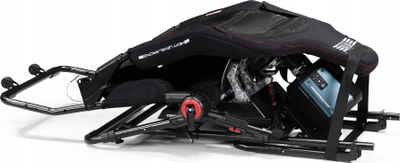 Kокпит за трки Next Level Racing Formula Lite Pro, преклоплив, прилагодлив, црн